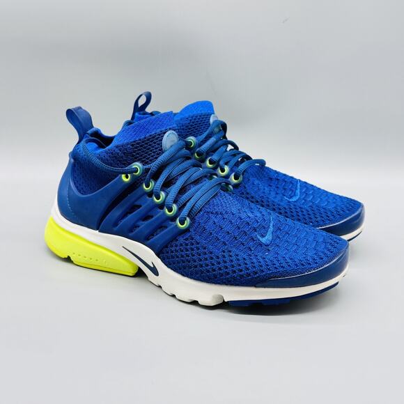 Nike Shoes Womens 8 Blue Air Presto Ultra Flyknit Sock Running Athletic Sneakers - Picture 2 of 10